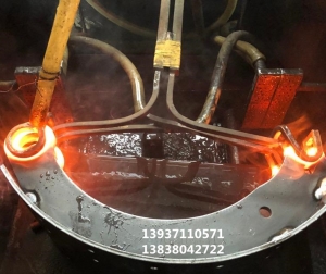 制动刹车蹄淬火设备之感应器设计方式