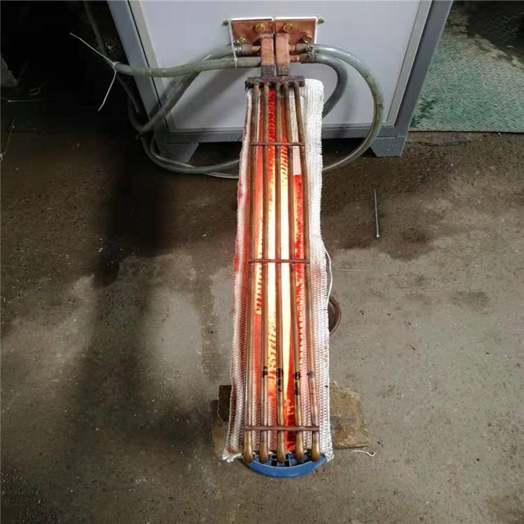 铁塔角钢火曲机 铁塔厂角钢加热弯曲高频炉.jpg